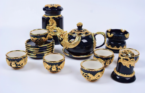 Bộ ấm trà đẹp - Qùa tặng cho doanh nghiệp