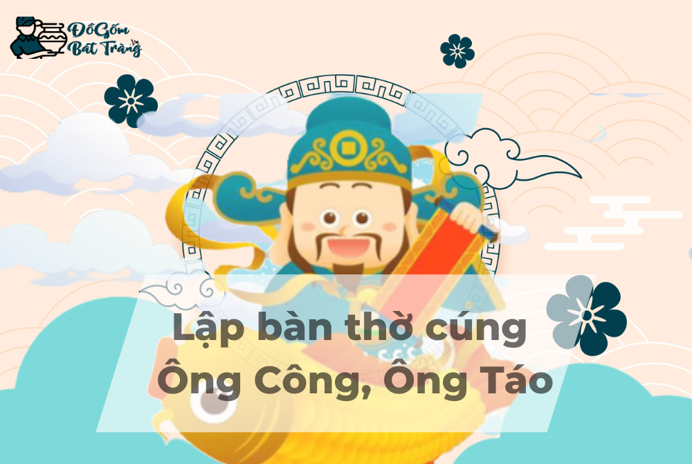 Lập bàn thờ Ông Táo đúng cách