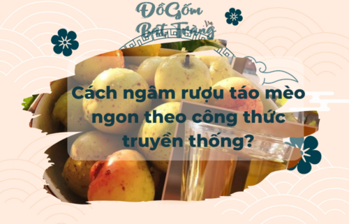 Cách ngâm rượu táo mèo ngon theo công thức truyền thống